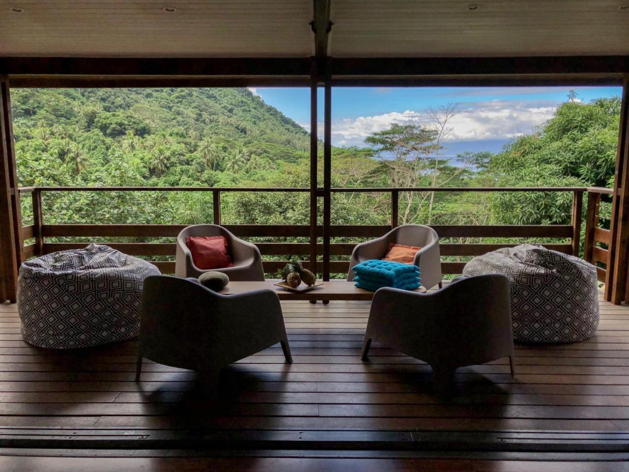 La Villa Te Fetia Nui Moorea Teavaro Buitenkant foto